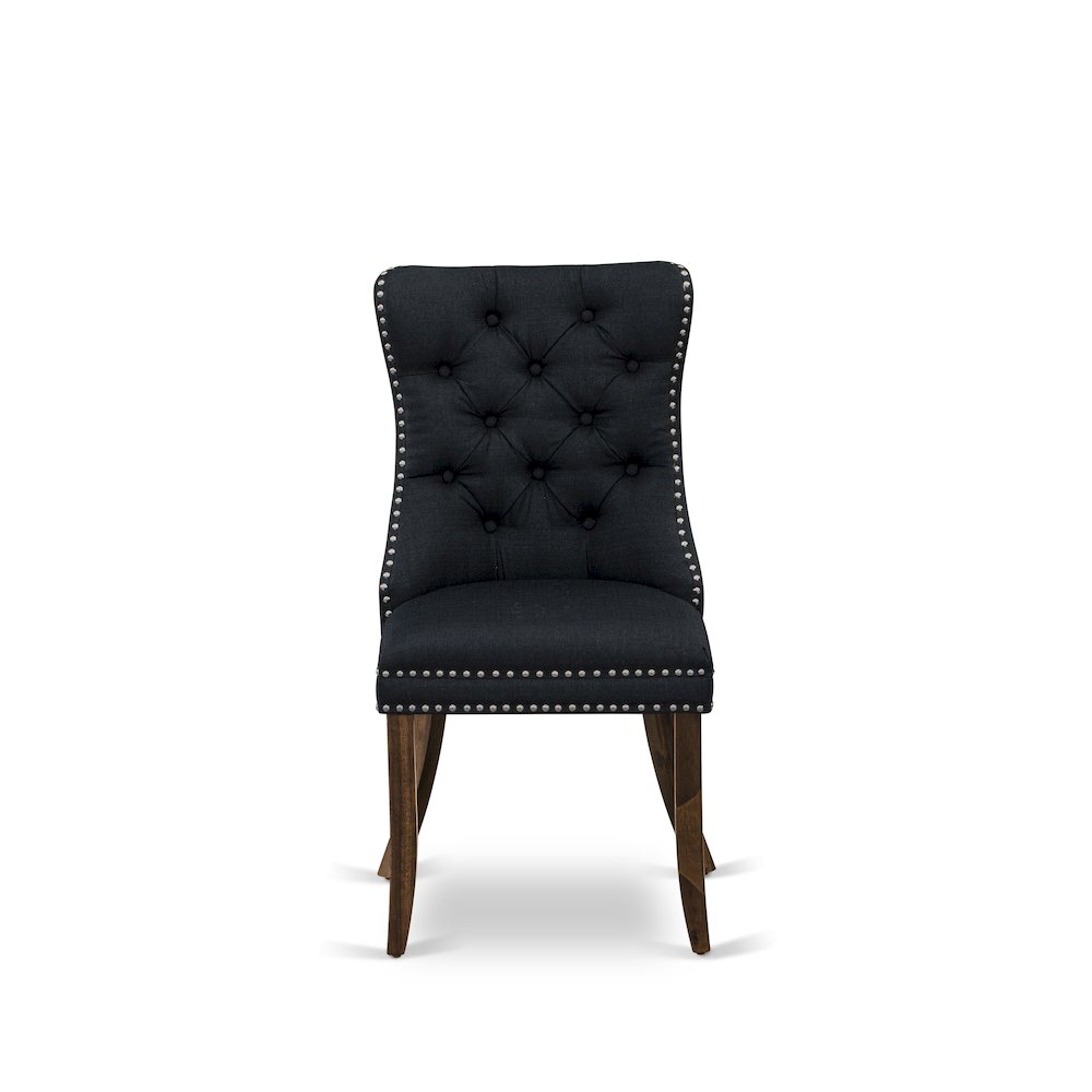 5-Piece Dining Set In Black Color. Picture 5