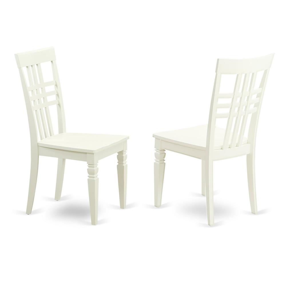 Dining Room Set Linen White, CALG5-LWH-W. Picture 4