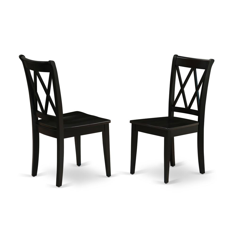 Dining Room Set Black, SHCL5-BLK-W. Picture 4