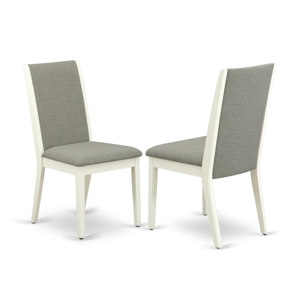 Dining Room Set Linen White, BOLA3-WHI-06. Picture 4