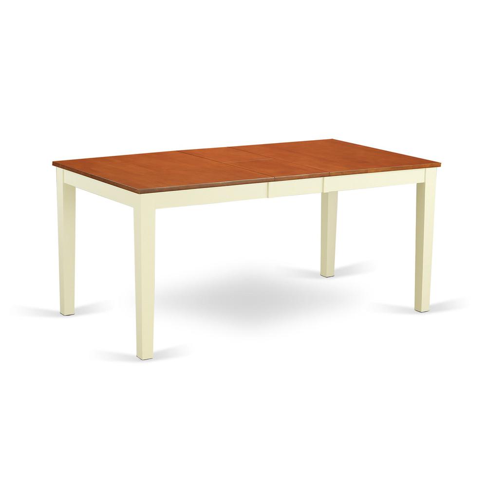 Nicoli  Rectangular  Dining  Table  36x66"  with  12"  Butterfly  Leaf". Picture 2