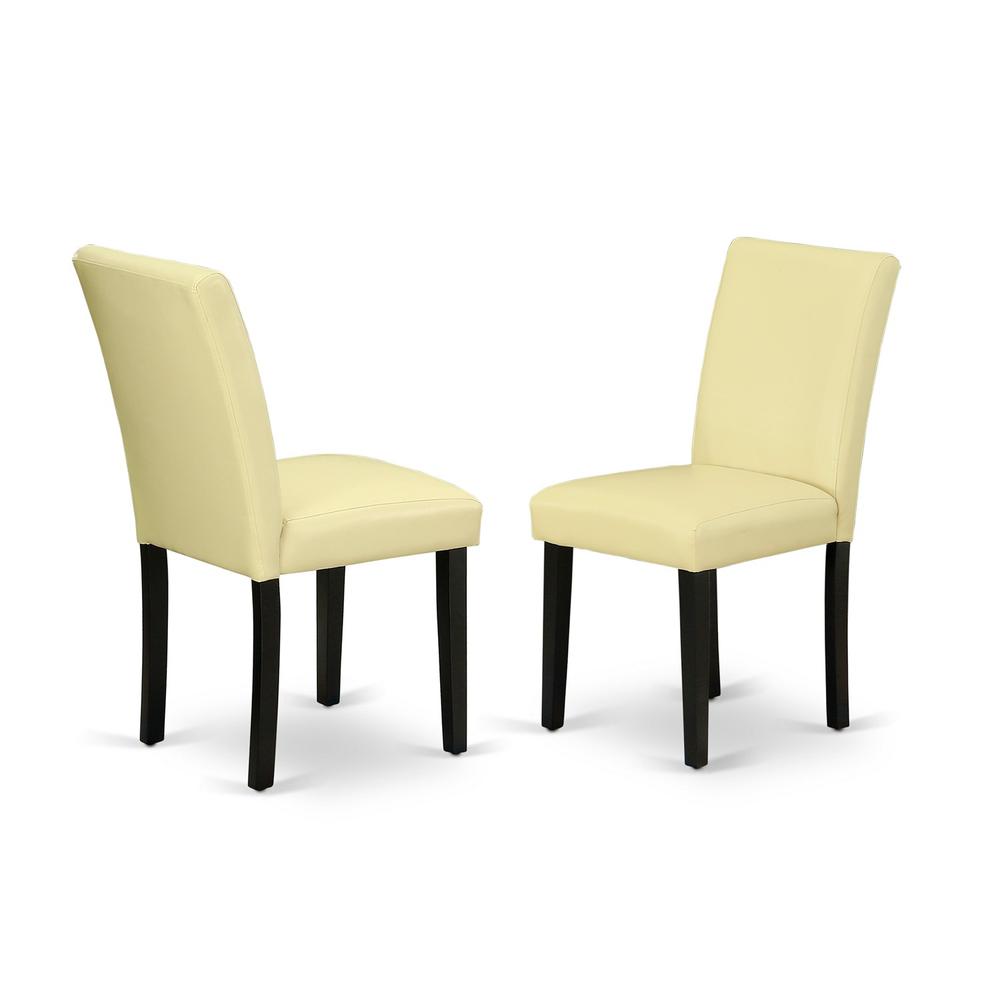 Dining Room Set Black, WEAB5-BLK-73. Picture 4