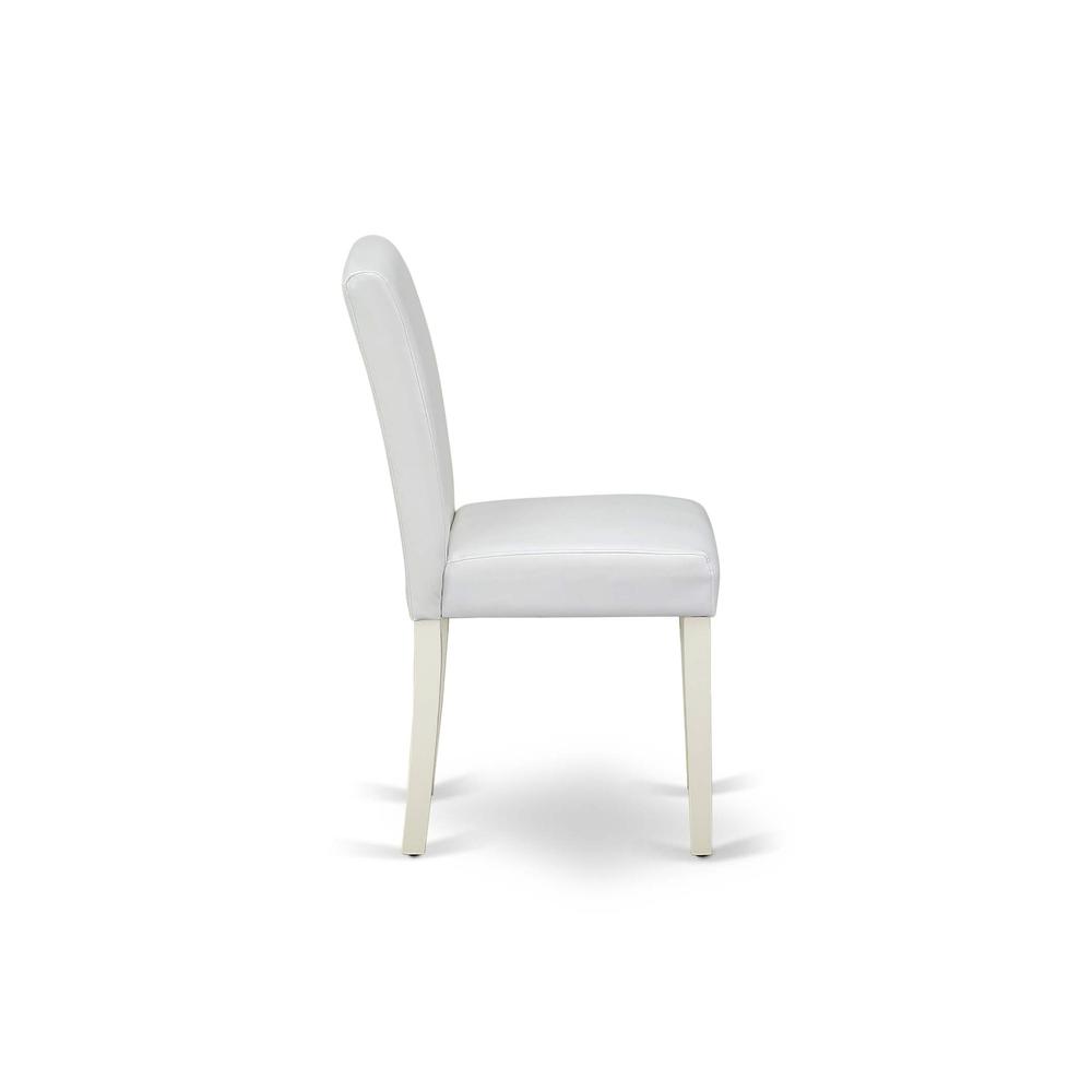 3Pc Round 20/42 Inch Table With 2 11-Inch Drop Leaves And 2 Parson Chair. Picture 12