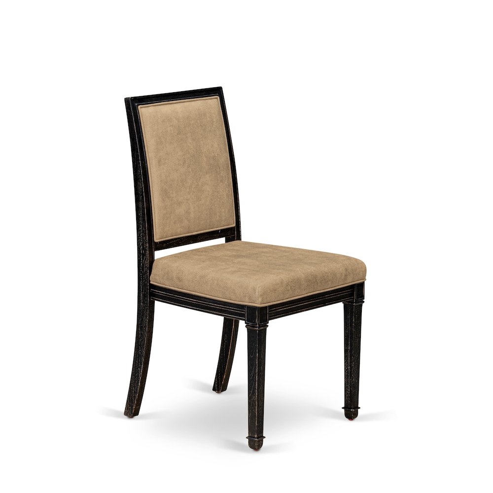 Upholstered Dining Chairs Set of 2. Picture 4
