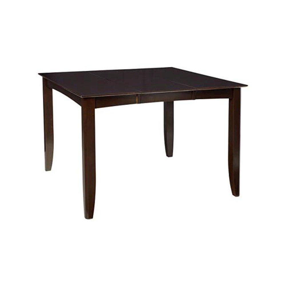 Elegant Counter Height Dining Table with Drop Leaf for Small Spaces. Picture 1