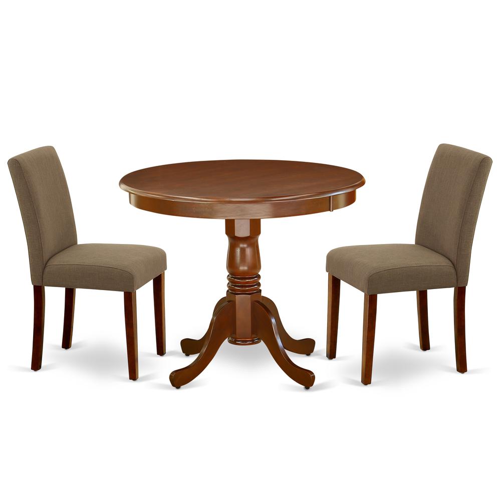 Dining Room Set Mahogany, ANAB3-MAH-18. Picture 1