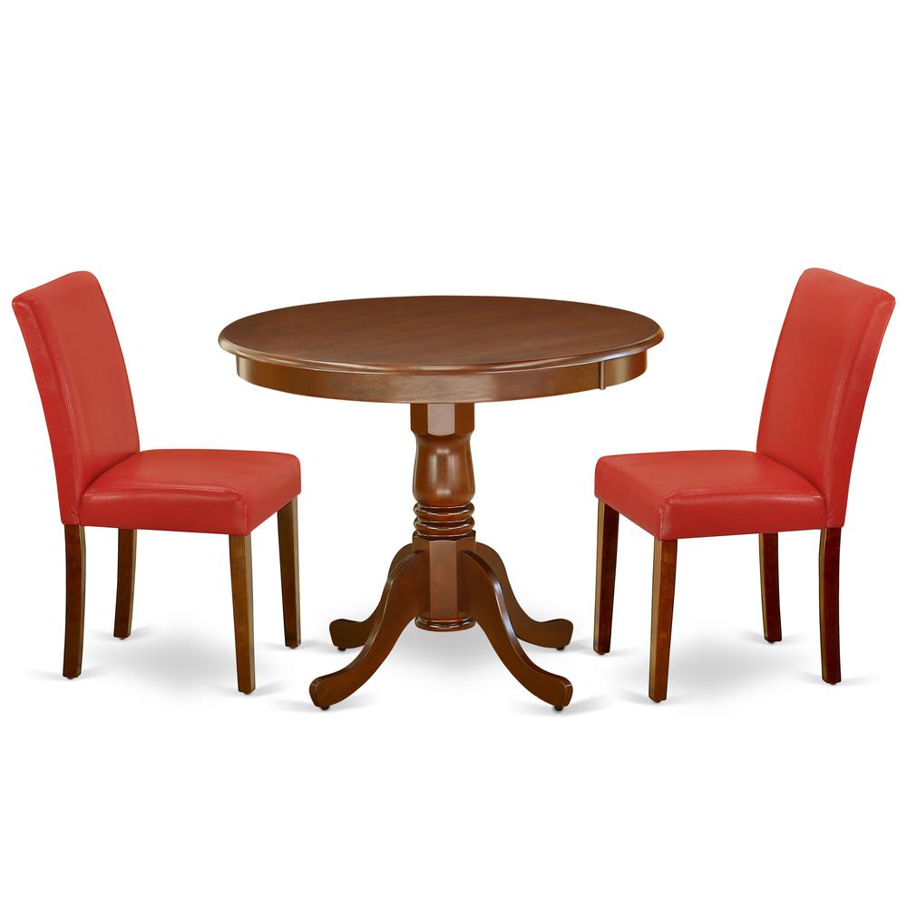 Dining Room Set Mahogany, ANAB3-MAH-72. Picture 1