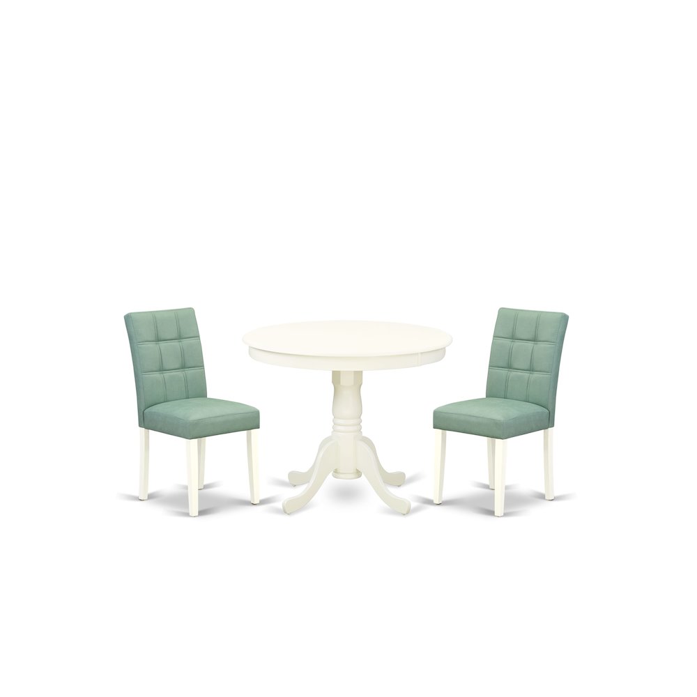3 Piece Dining Table Set consists A Dinner Table. Picture 1