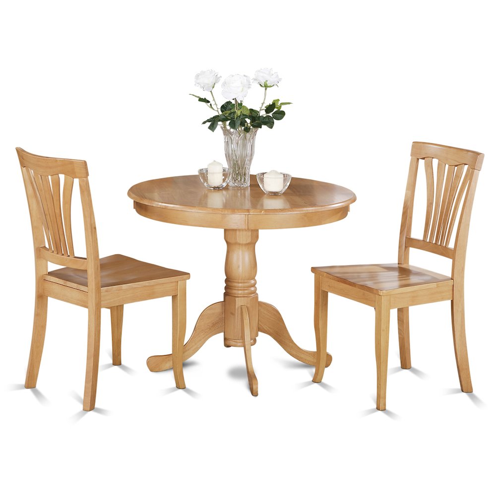 3  Pc  Kitchen  Table-small  Table  and  2  Kitchen  Chairs. Picture 1