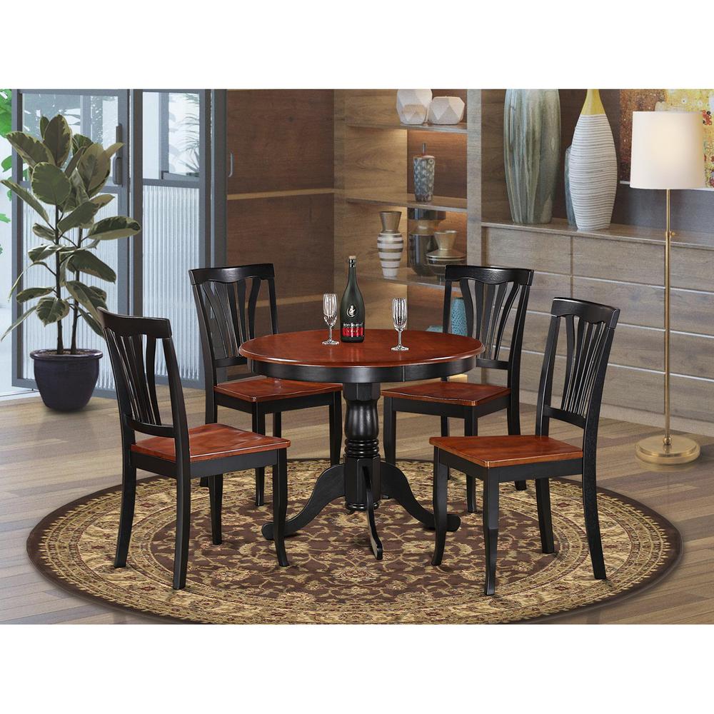 5  PC  small  Kitchen  Table  set-small  Kitchen  Table  and  4  Dining  Chairs. Picture 3