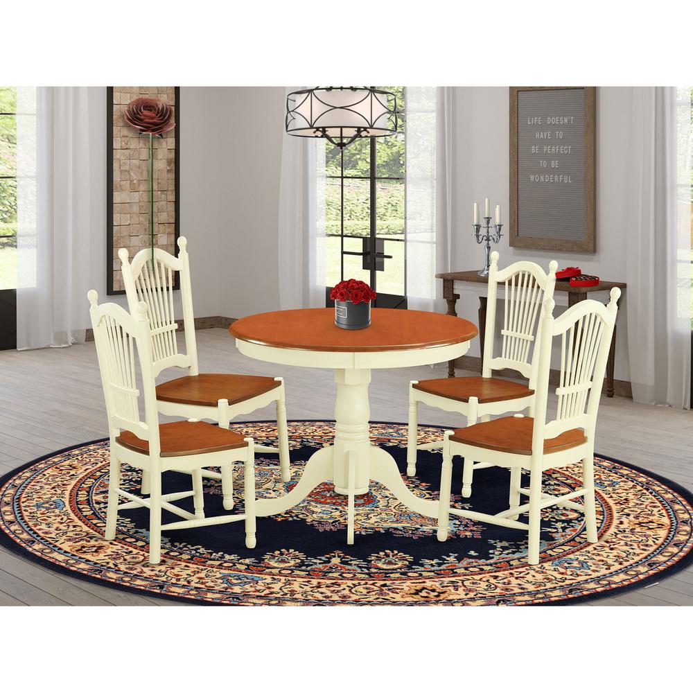 5  PcKitchen  nook  Dining  set  for  2-Dinette  Table  and  2  Kitchen  Dining  Chairs. Picture 2