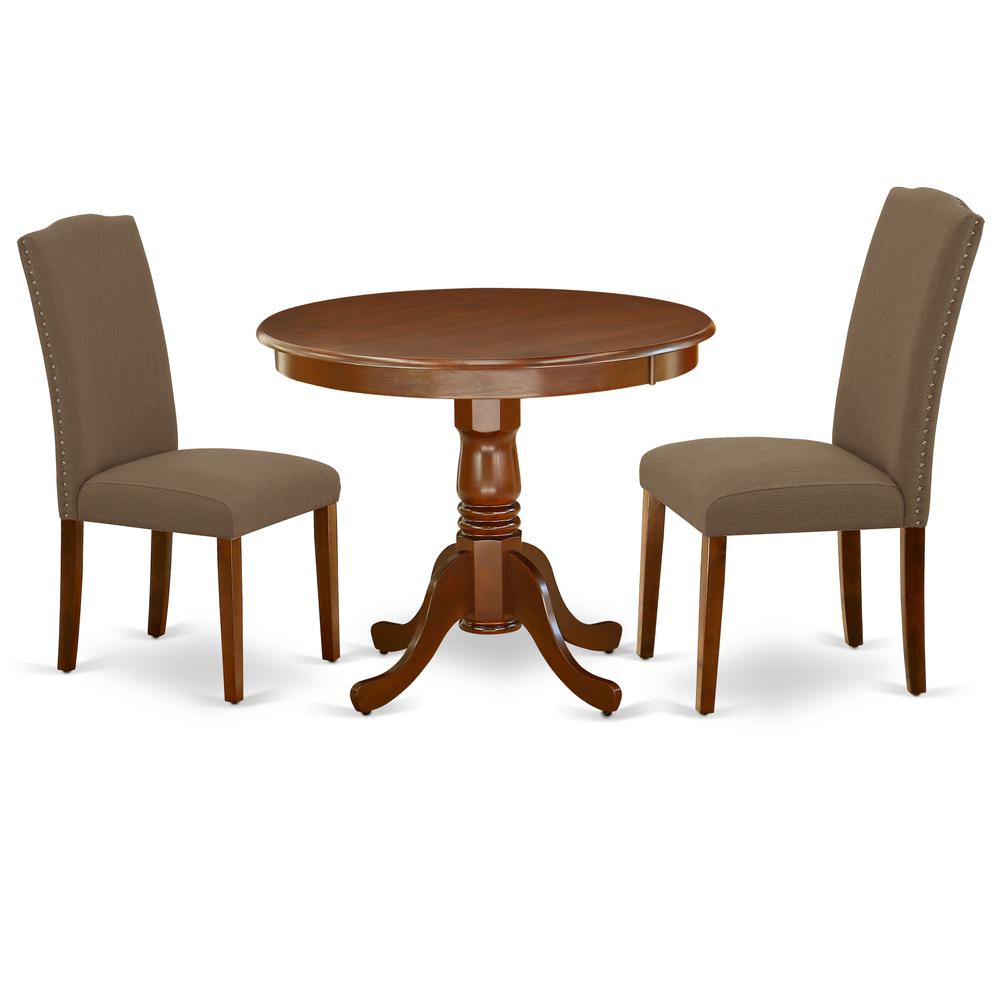 Dining Room Set Mahogany, ANEN3-MAH-18. Picture 1