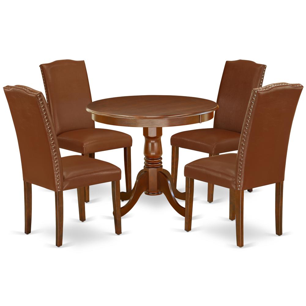 Dining Room Set Mahogany, ANEN5-MAH-66. Picture 1
