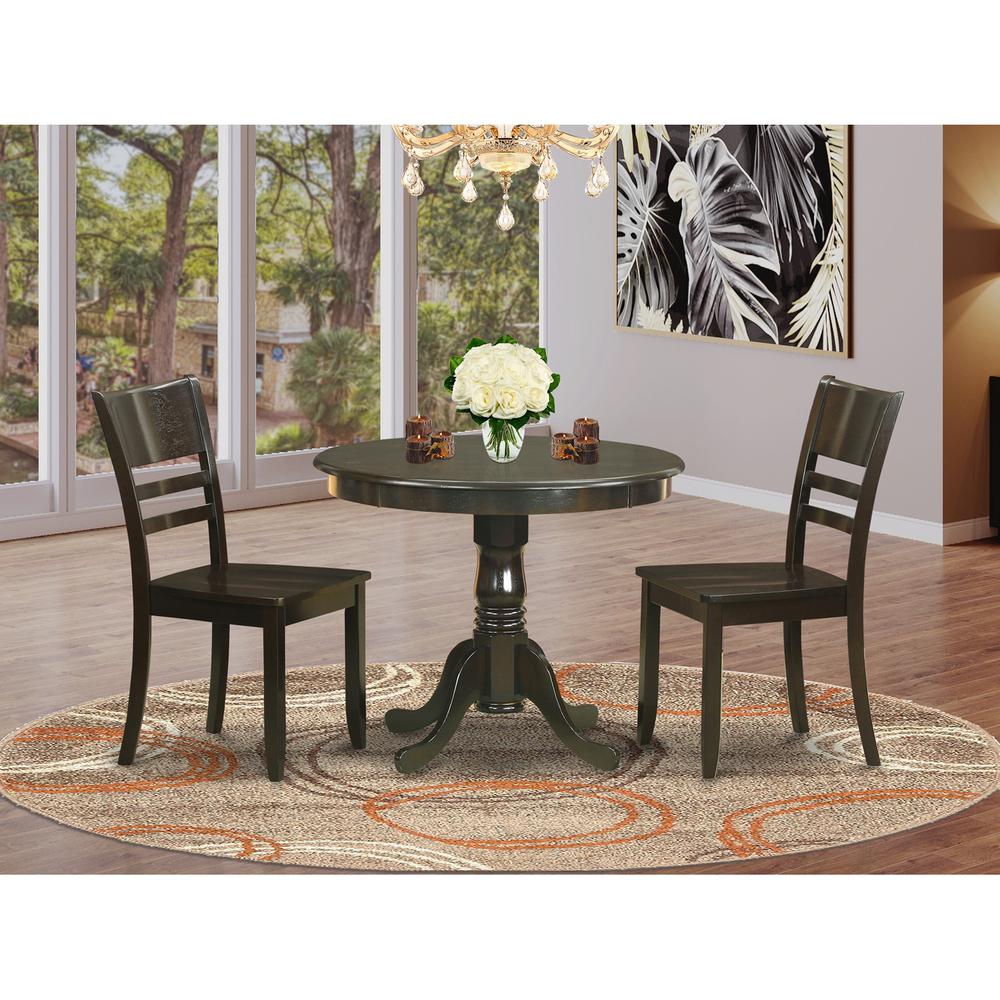 3  Pc  Kitchen  Table  set-Kitchen  Dining  nook  plus  2  Dining  Chairs. Picture 2