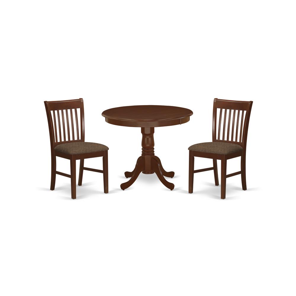 Dining Room Set Mahogany, ANNO3-MAH-C. Picture 1