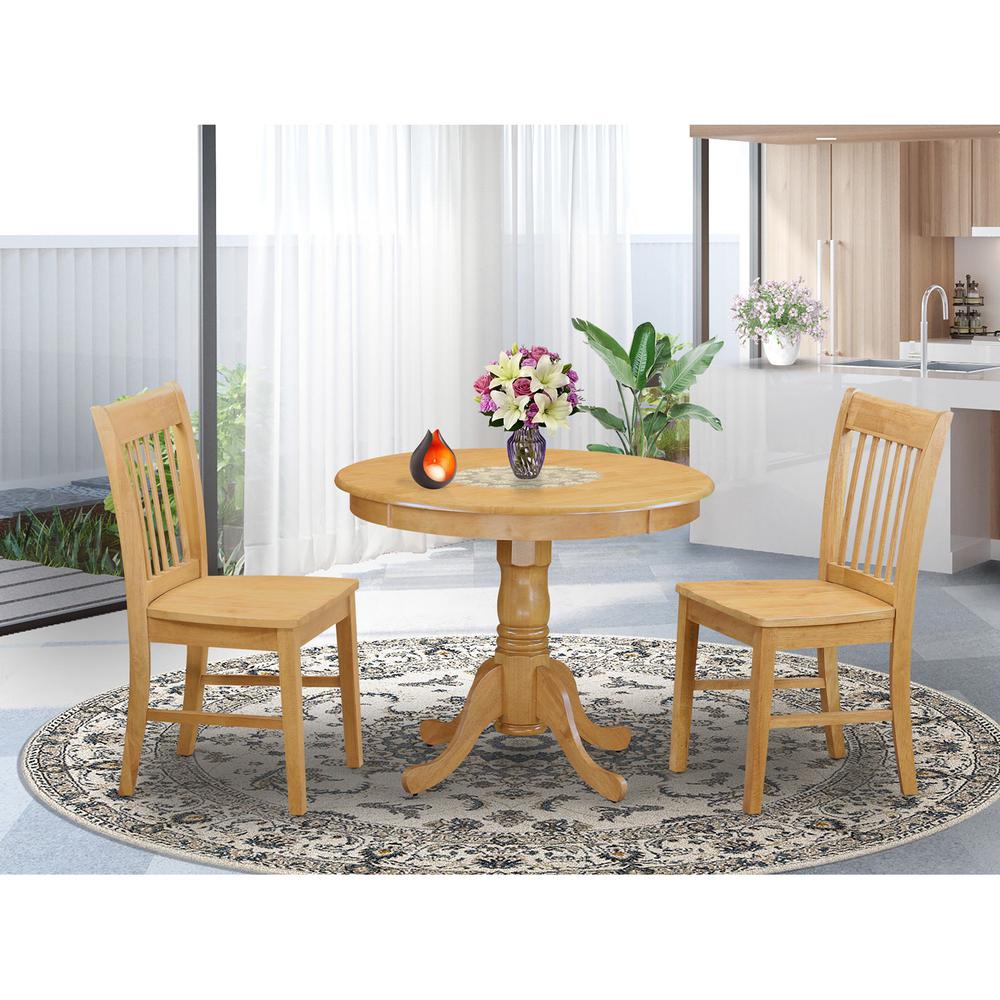 3  Pc  Dining  room  set  -  small  Kitchen  Table  and  2  Dining  chair. Picture 2