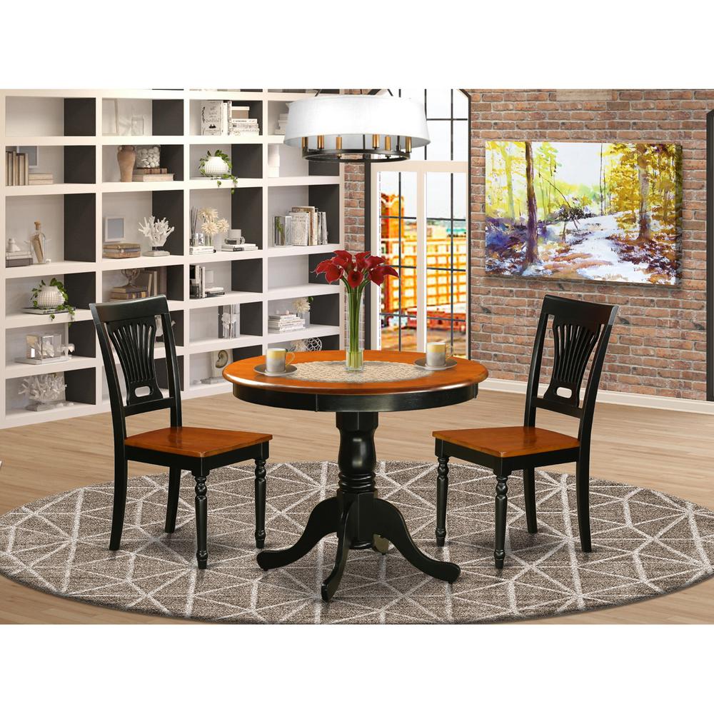Dining  set  -  3  Pcs  with  2  Wooden  Chairs. Picture 2