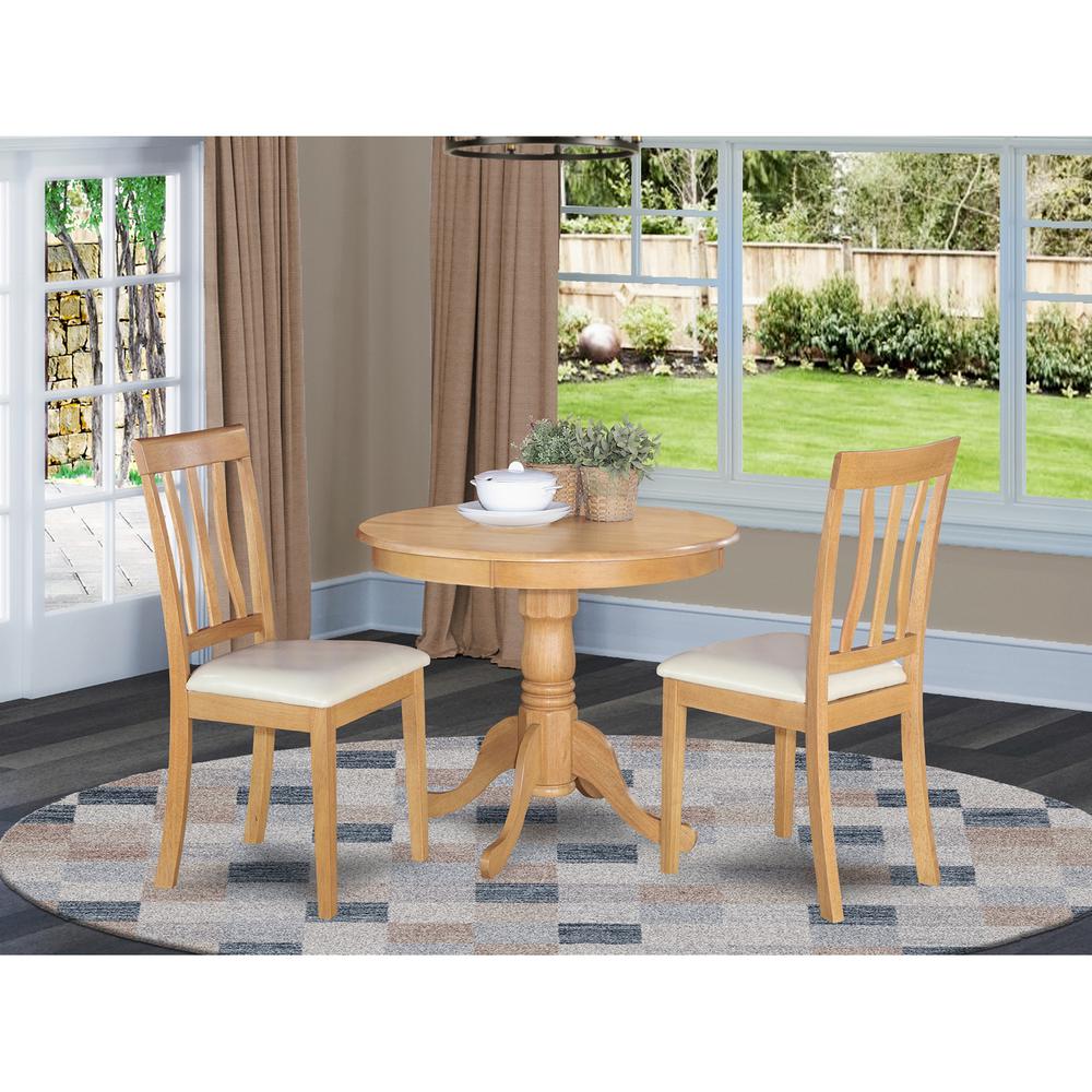 3  Pc  Kitchen  Table  set-  Table  and  2  Dining  Chairs. Picture 2