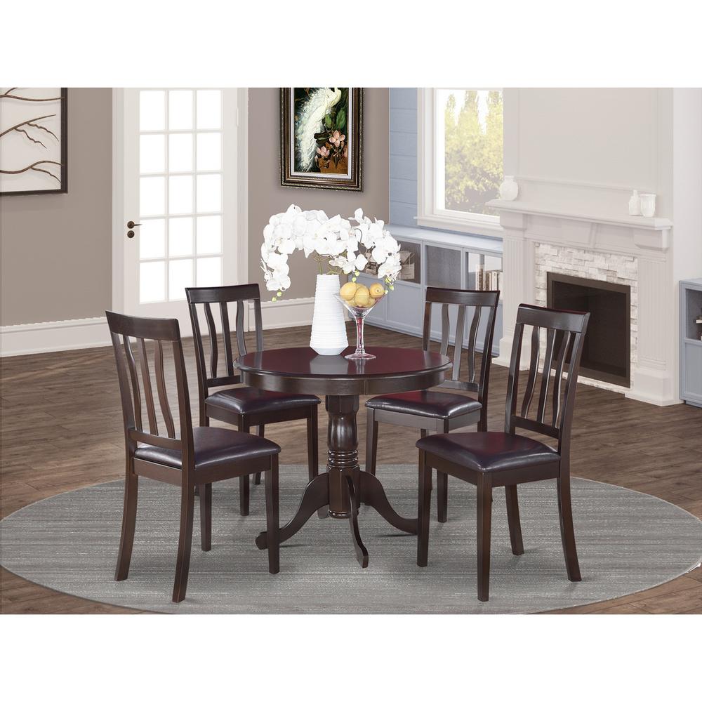5  Pc  Kitchen  Table  set-Kitchen  Table  and  4  Dining  Chairs. Picture 2