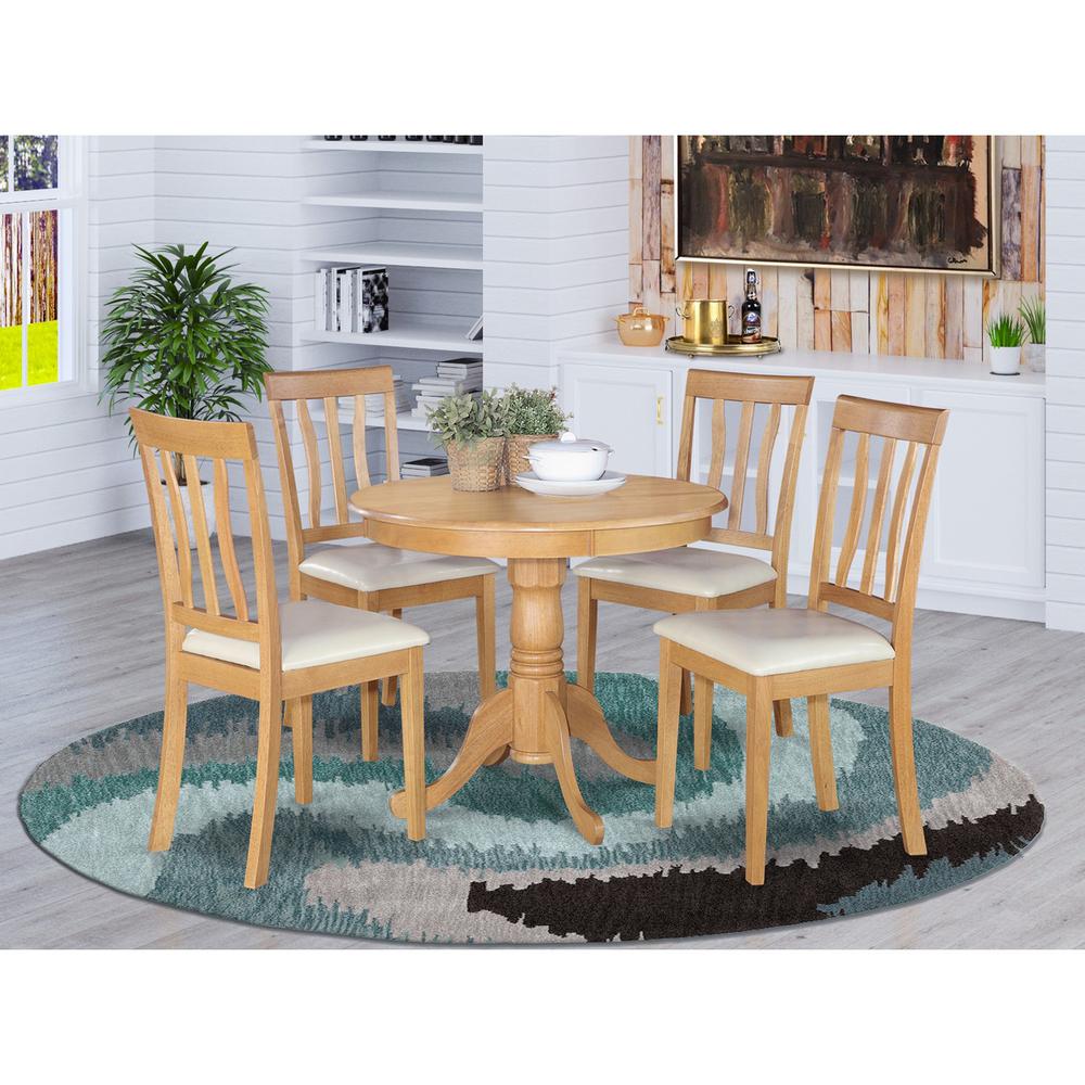 5  PC  Kitchen  Table  set-small  Kitchen  Table  plus  4  Dining  Chairs. Picture 2