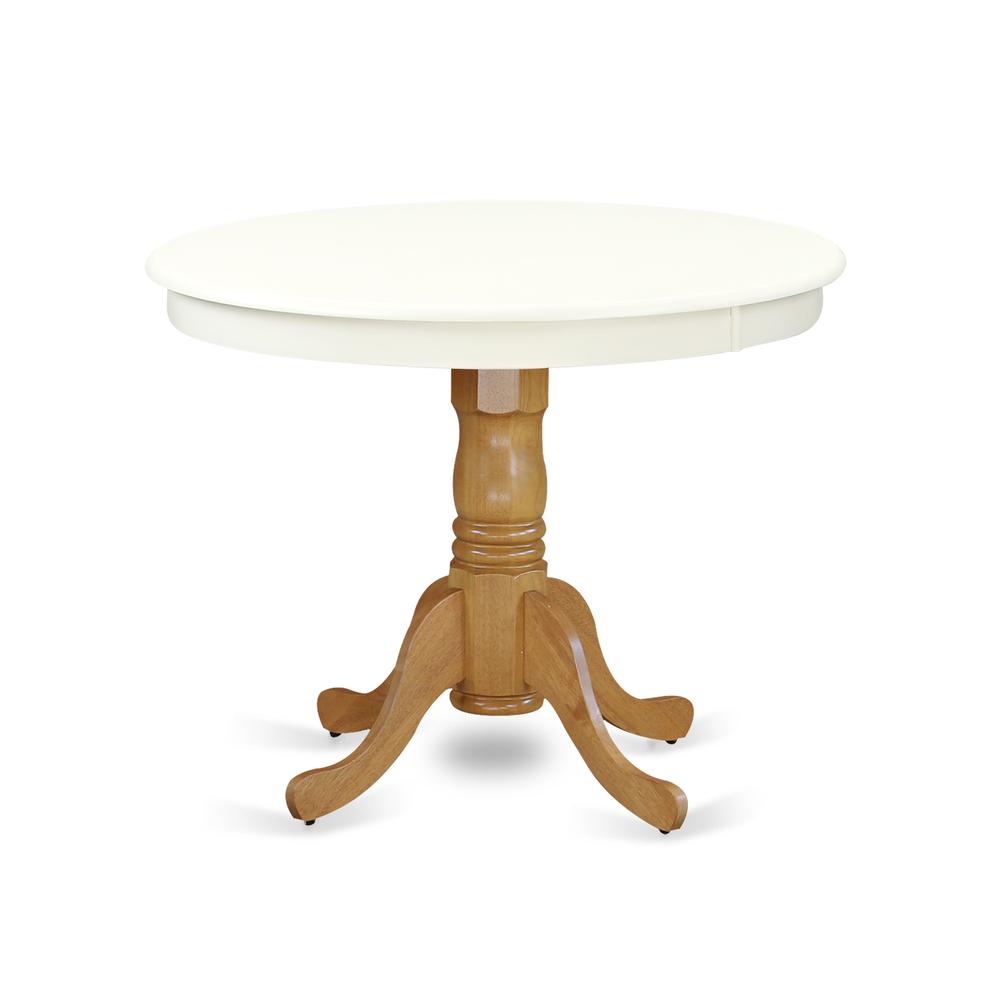 Dining Table Linen White & Oak, ANT-LOK-TP. Picture 1