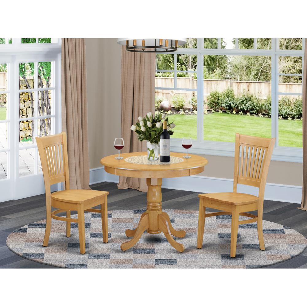 3  PC  Small  Kitchen  Table  set  -  small  Dining  Table  and  2  Kitchen  chair. Picture 2
