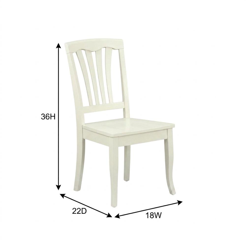 Linen-Upholstered Dining Chair with Wood Legs for Dining Room, Set of 2. Picture 6