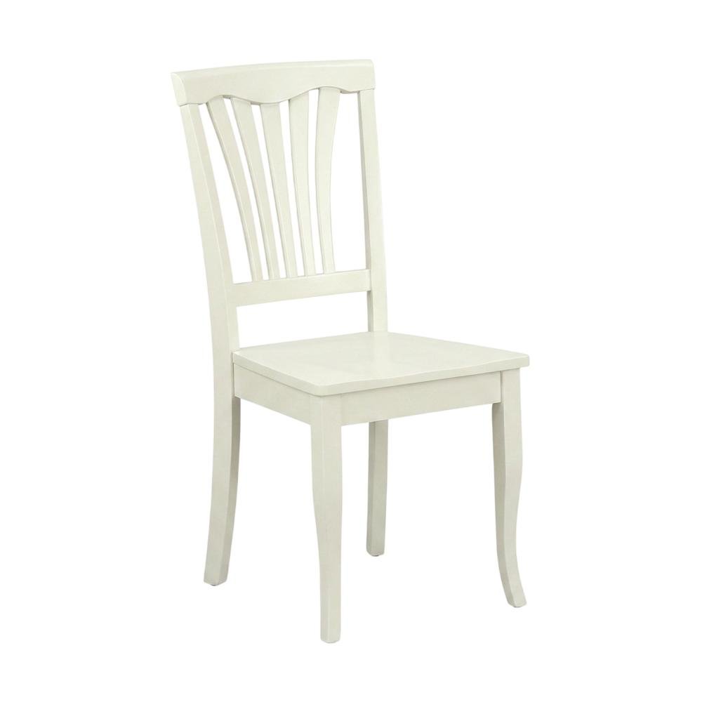 Linen-Upholstered Dining Chair with Wood Legs for Dining Room, Set of 2. Picture 5