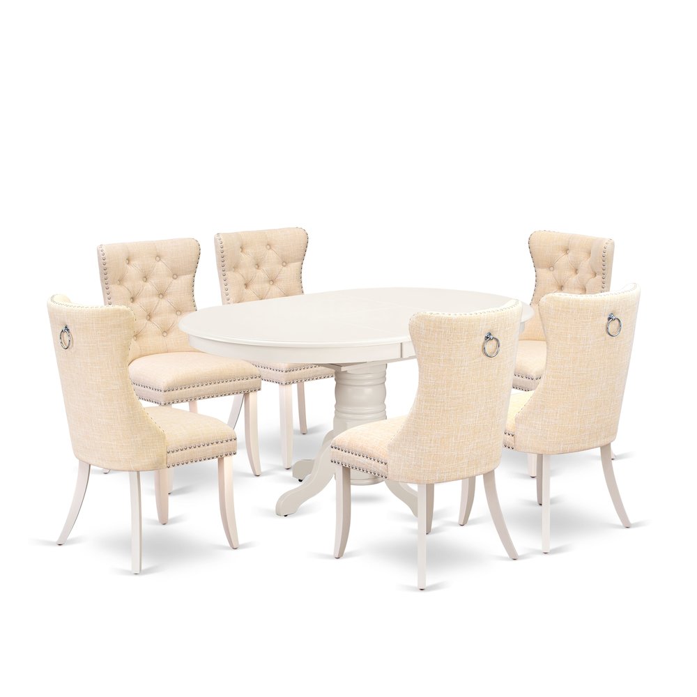 7 Piece Dining Table Set. Picture 1