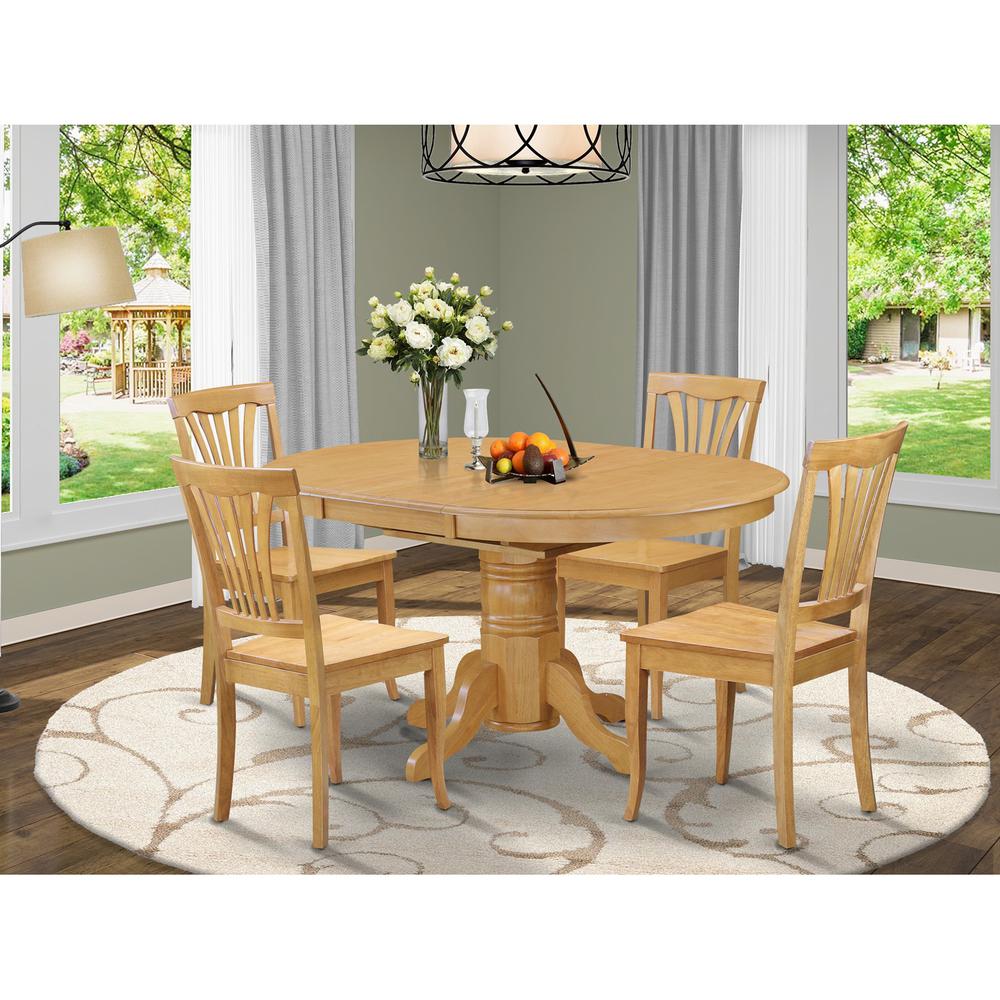 5 PC Table and chair set - Dining Table and 4 Dining Chairs. Picture 4