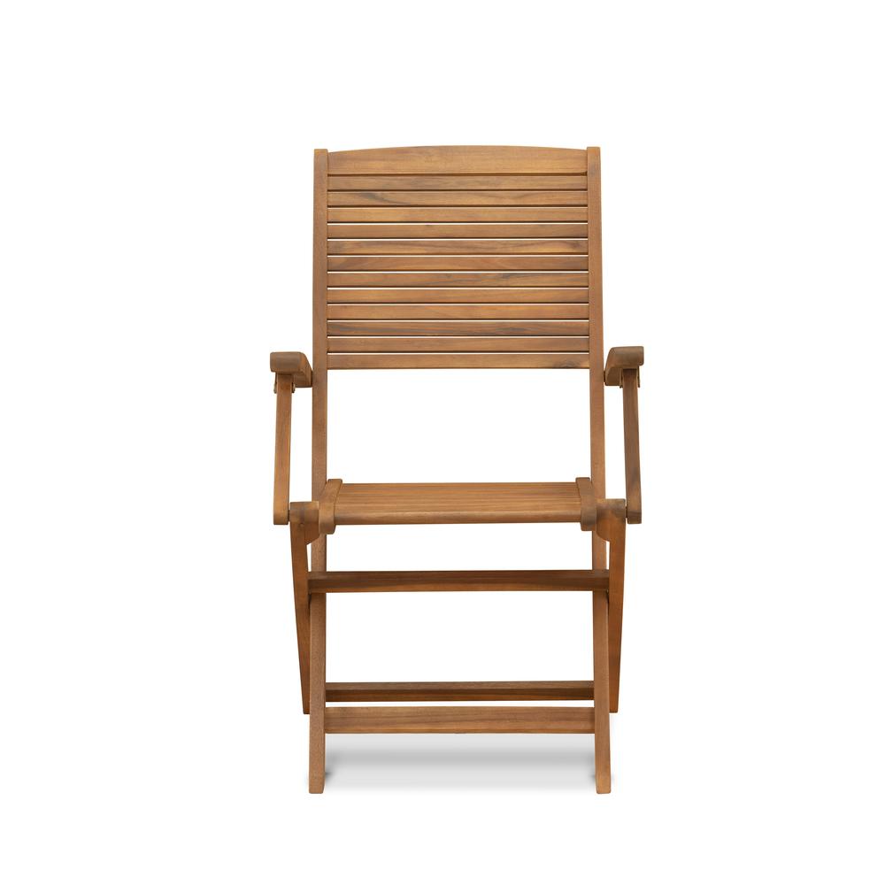Modern Outdoor Patio Garden Side Wooden Patio Chairs. Picture 2
