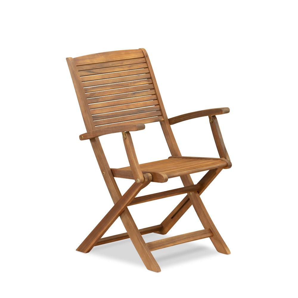 Modern Outdoor Patio Garden Side Wooden Patio Chairs. Picture 3