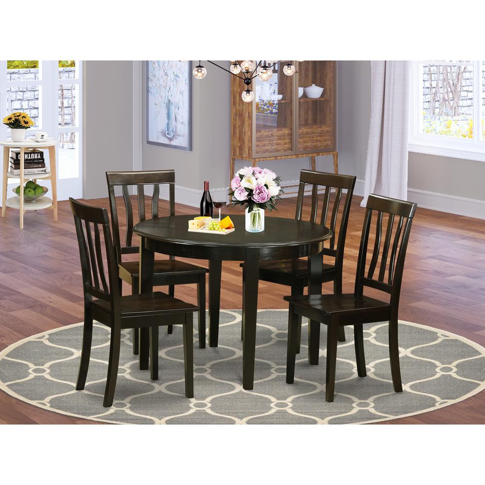 5  PC  Kitchen  Table  set-Table  and  4  Kitchen  Chairs. Picture 2