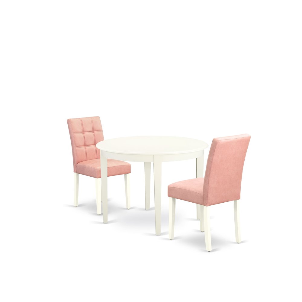 3 Piece Dining Table Set contain A Dining Table. Picture 1
