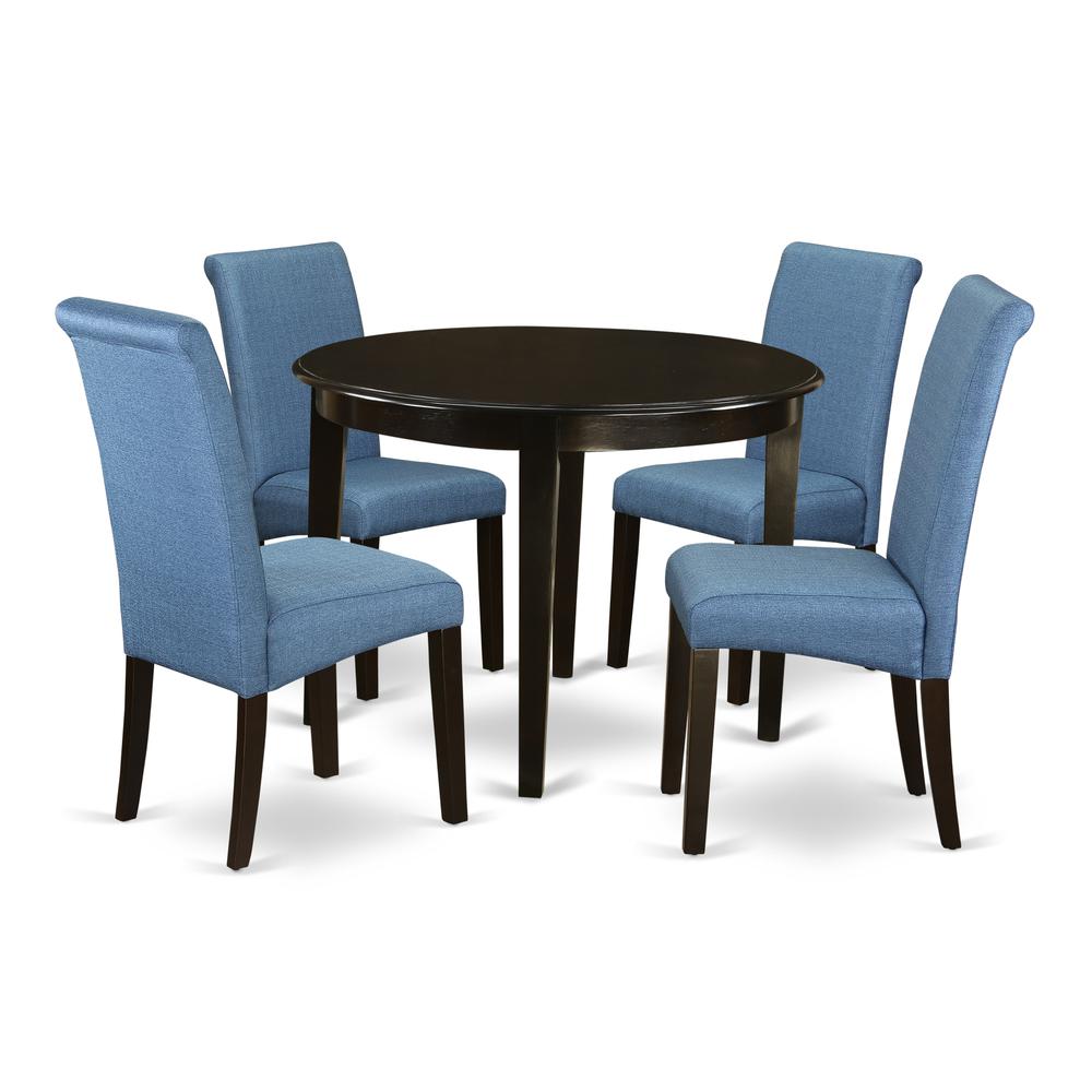 Dining Room Set Cappuccino, BOBA5-CAP-21. Picture 1