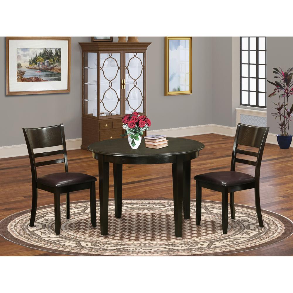 3  PC  Kitchen  Table  set-Small  Table  and  2  Kitchen  Chairs. Picture 4