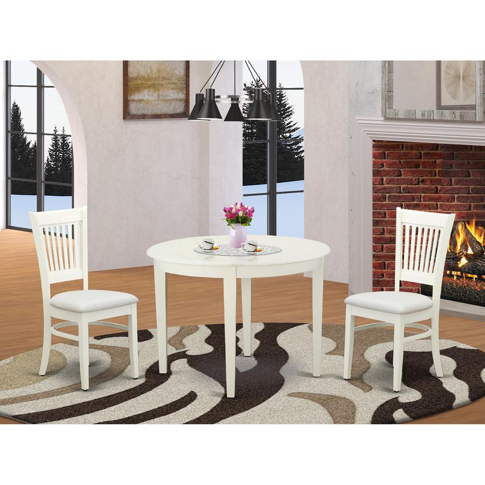 Dining Table- Dining Chairs, BOVA3-LWH-C. Picture 1
