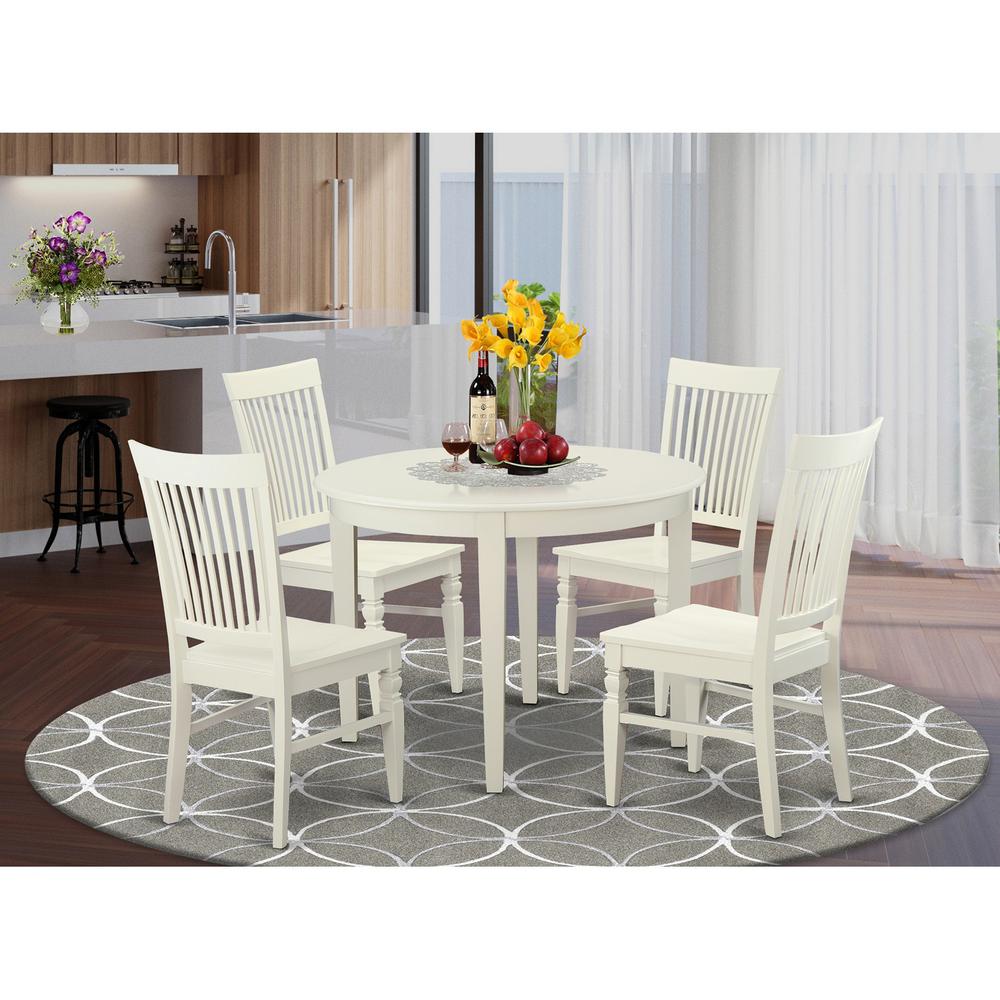 5  PcKitchen  Table  set  for  4-Table  and  4  Dining  Chairs. Picture 4