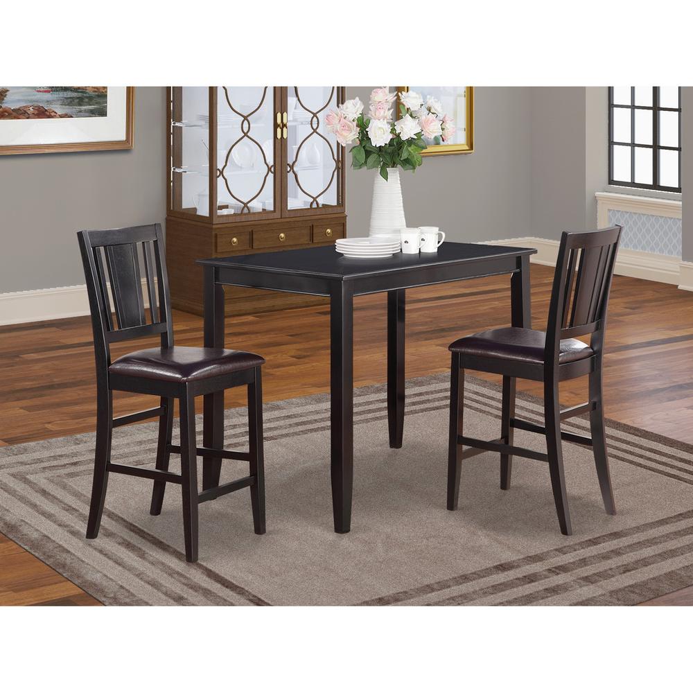3  Pc  counter  height  Dining  set-high  Table  and  2  Stools. Picture 2