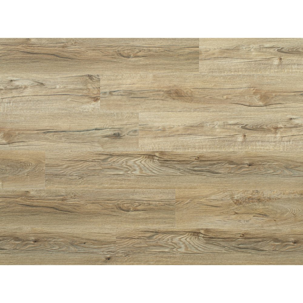 EVA Backing SPC Wood Flooring Planks, Argent Ash 4mm x 7" x 48" with 20mil Wear Layer and I4F Click Locking, 30 sq ft /Case. Picture 1