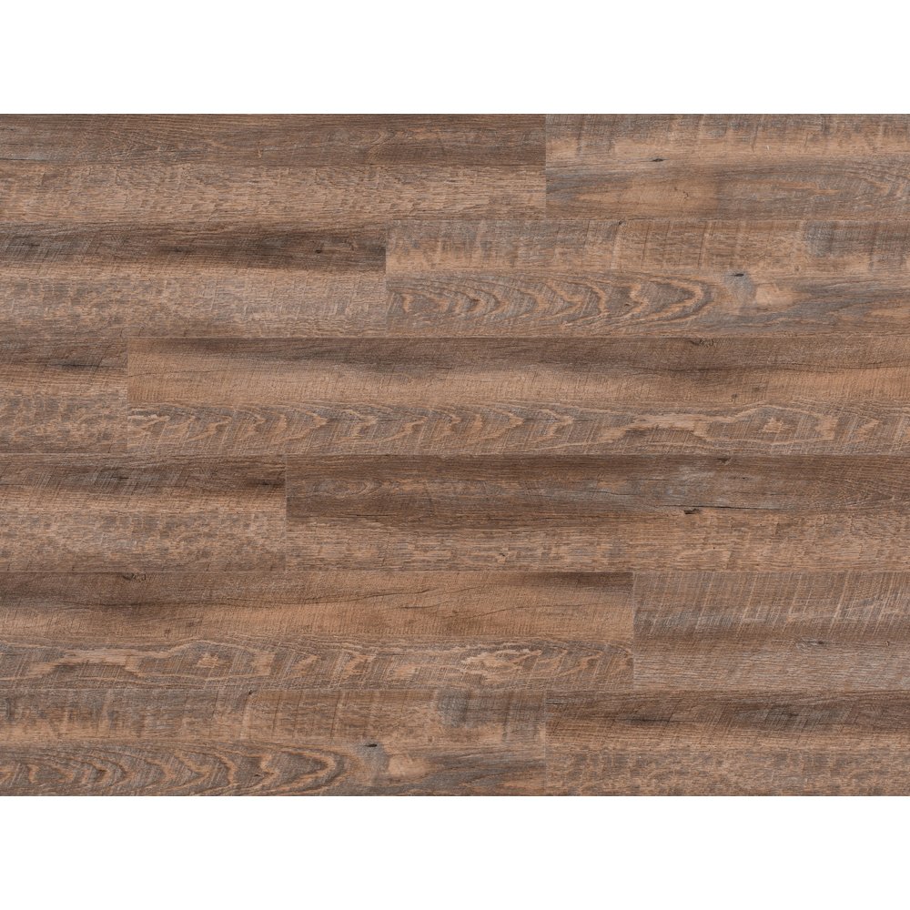 EVA Backing SPC Wood Flooring Planks, Golden Beige 4mm x 7" x 48" with 20mil Wear Layer and I4F Click Locking, 30 sq ft /Case. Picture 1