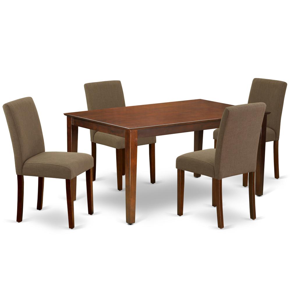 Dining Room Set Mahogany, CAAB5-MAH-18. Picture 1
