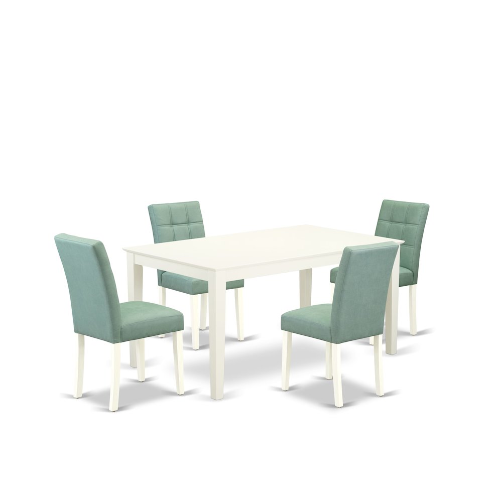 5 Piece Dining Room Set contain A Dinner Table. Picture 1