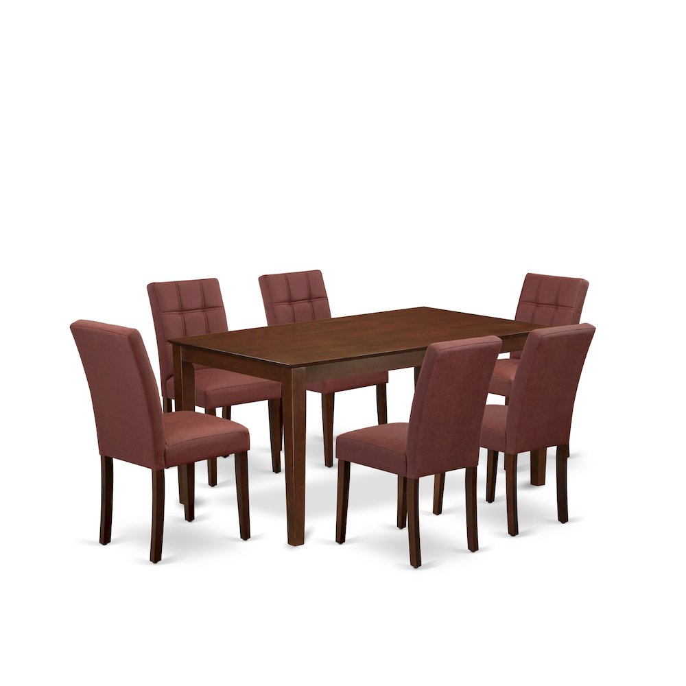 7 Piece Kitchen Dining Table Set. Picture 1