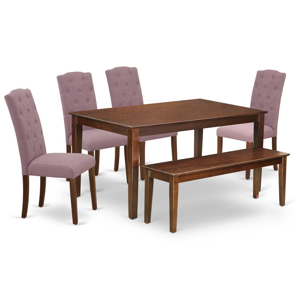 Dining Room Set Mahogany, CACE6-MAH-10. Picture 1