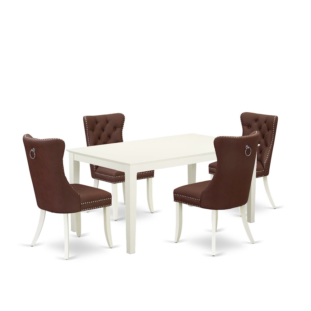 5 Piece Kitchen Table & Chairs Set. Picture 1