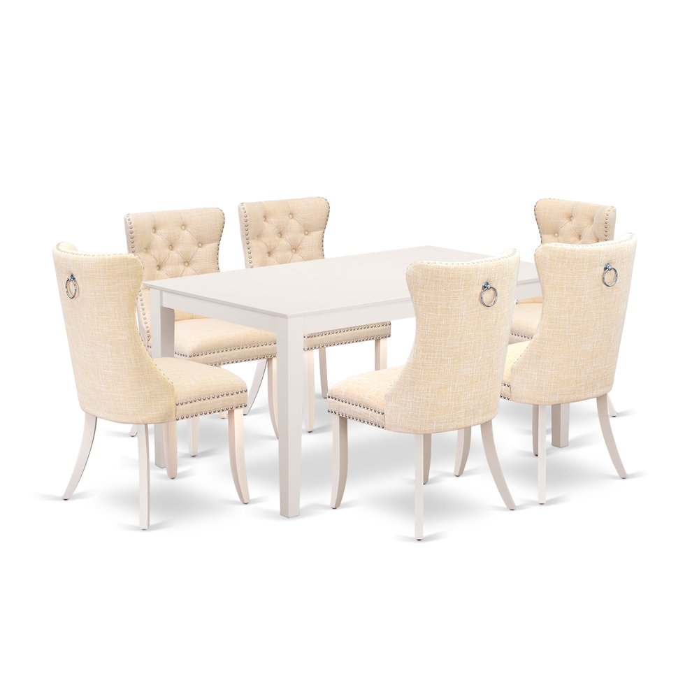 7 Piece Dining Room Furniture Set. Picture 1