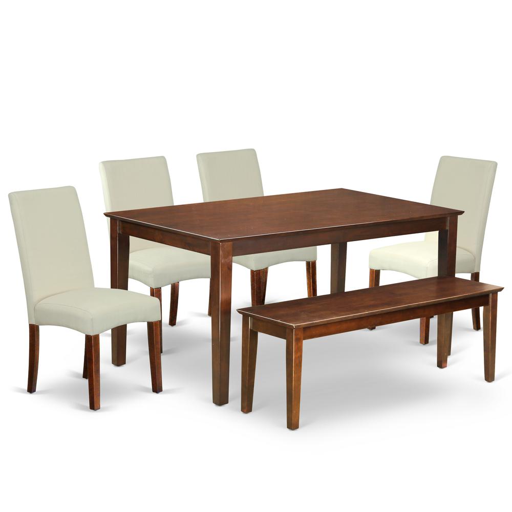 Dining Room Set Mahogany, CADR6-MAH-01. Picture 1