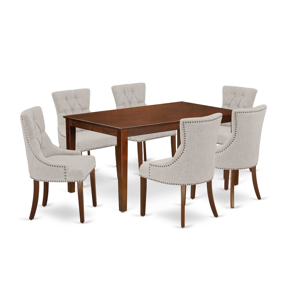 Dining Room Set Mahogany, CAFR7-MAH-05. Picture 1