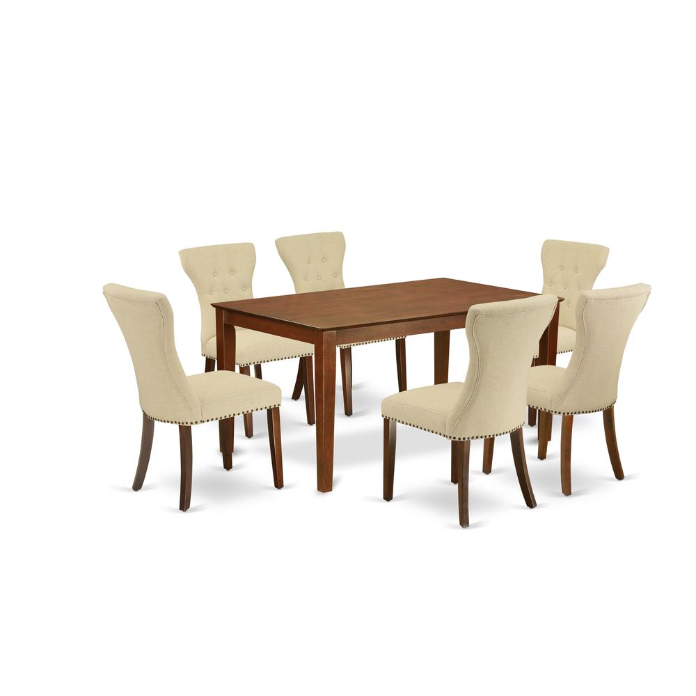 Dining Room Set Mahogany, CAGA7-MAH-32. Picture 1